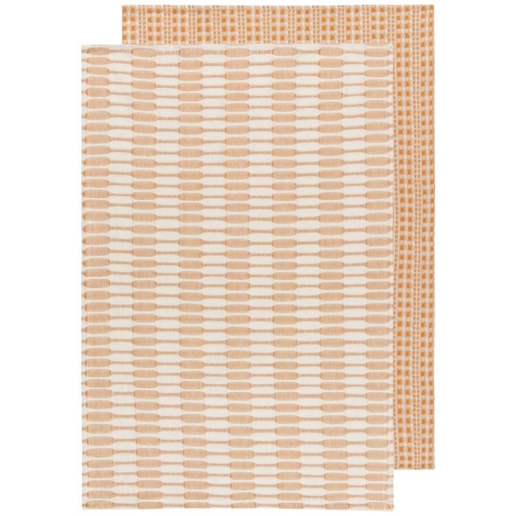 Tea Towel - Abode Ochre (Set of 2)
