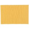 Ribbed cotton placemat in a honey yellow colour. Rectangular shape, measuring 19" x 13".